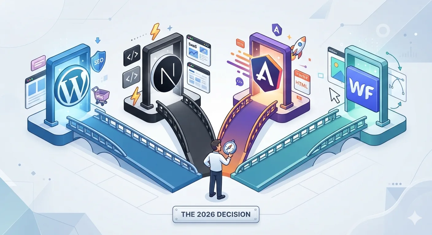Best Website Platform for Small Businesses: WordPress vs Next.js vs Astro vs Webflow (2026 Guide)